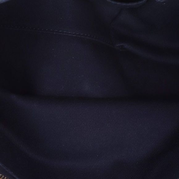 Chanel Medallion Charm Tote Chevron Wrinkled Lambskin Medium Blue - Picture 6 of 9